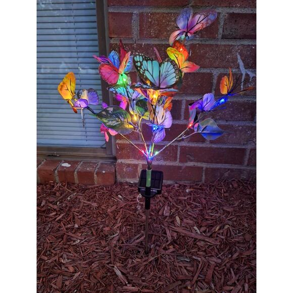 Garden Outdoor Solar Lights Waterproof Decor Yard Patio 2 Pck 34 Lights - Picture 8 of 12